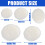 Car polishing pads wool design 5 pcs 3