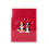Carte de Saint-Valentin artisanale avec chien en 3D pop-up 8