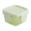 Plastic food containers with lids tender green 2 oz 2
