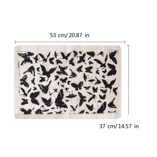 Ceramic decals transfer paper for pottery underglaze flowers 2