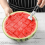 Klappbare Wassermelonenschneider-Gabel aus Edelstahl, 2er-Pack 5
