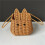 Panier de Pâques tissé à la main, léger et portable1 5