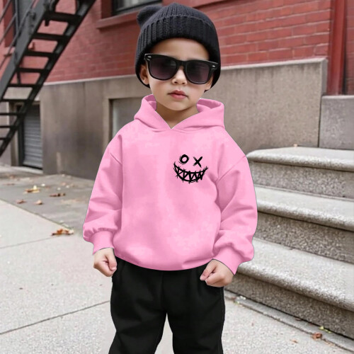 Boys Hoodie Graphic Print Long Sleeve Pullover 1-14 Years 1