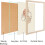 Minimalistisk parkonstposter beige 30x40 cm 4