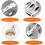 Mini Cat Spoon Set Stainless Steel 4-Piece Silver 4