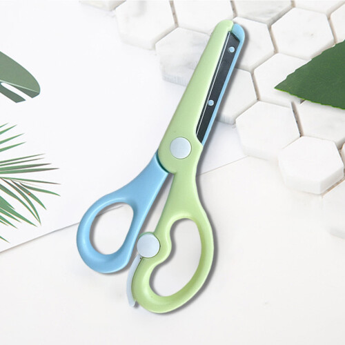 Kinderveiligheidsschaar van plastic met stompe punt, 1 paar 1