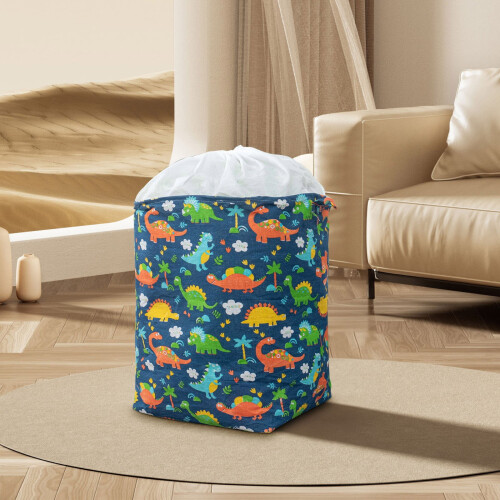 Sac de rangement en lin avec fermeture éclair pour draps et couettes 2