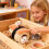 Sushi-shaped hamster warm bed nest cave for dwarf hamsters 7