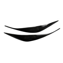 Car Front Headlight Eyebrow Light Eyelid Eyebrow Carbon Fiber Trim Sticker for F34 GT330 GT328 GT300 2016-2019