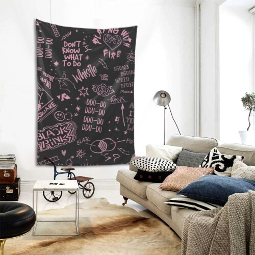 Tapisserie Blackpink, format king size 80x60 pouces 1