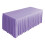 Disposable Plastic Tablecloth Rectangle White 120x80in 2