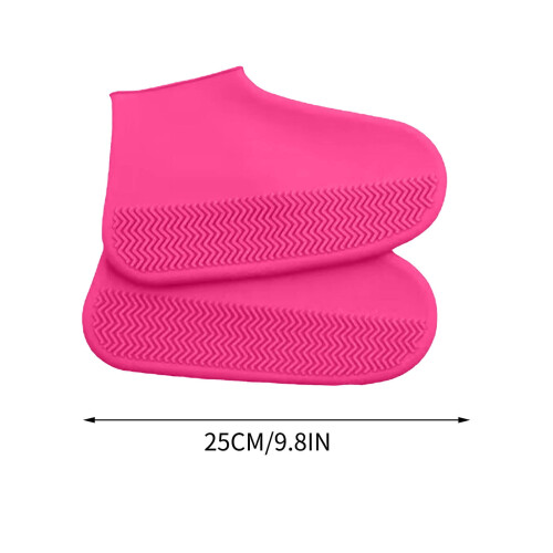 Slip-Resistant Reusable Shoe Covers Waterproof 1 Pair 2