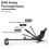 Hoverboard Seat Attachment for Adults, Fits 6.5–10 Inch 3