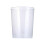 Clear Acrylic Trash Can Wide Mouth 1 Piece 2
