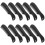 FRCOLOR Beard Comb for Men Black 10 Pcs 6