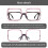 Billiards Snooker Glasses Clear View Comfortable 1 Pair 5