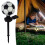 Solar LED Soccer Garden Light Outdoor Stake 1 Pack 2