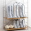 Gray Boot Storage Bag with Zipper and Handle 20x40cm 8