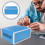 Metal Junction Box Blue 1 Pack 8