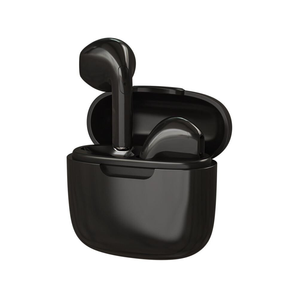 (Black) Hiro Buds For Samsung & Apple Wireless Earphones Bluetooth Earbuds Headphones Black 9492913278118