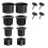 Multipurpose Umbrella Base Cast Iron 12 pcs 4