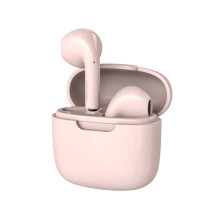 (Pinke) HiRO Buds für Samsung & Apple Kabellose Ohrhörer Bluetooth-Kopfhörer