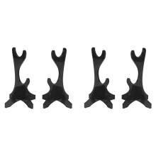 2X Espositore per Bacchette A Due Livelli, Espositore per Bacchette Magiche, Supporto per Bacchette Magiche In Legno, Espositore A 2 Livelli per la