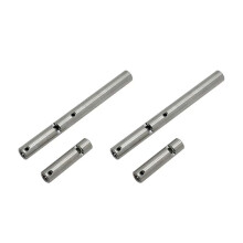2X Roestvrij Staal AR60 Axle Tube Sleeve Bus voor Axial Wraith 90018 RR10 90048 1/10 RC Crawler Car Upgrades Onderdelen