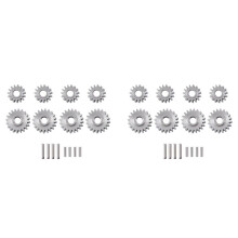 16St Overdrive Steel Portal Axle Gear Set 20T 15T voor 1/24 FMS FCX24 RC Crawler Car Upgrade Parts