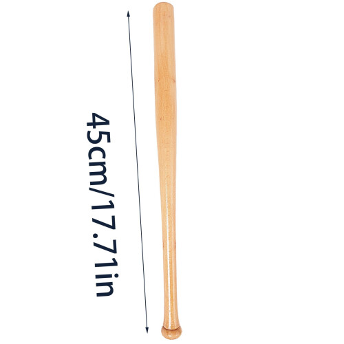 Wood Baseball Bat Unpainted 18 Inch 2