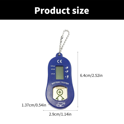 Hearing Aid Battery Checker with Storage Compartment 2