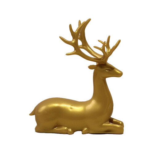 Figurine de renne, petite statue de cerf, décoration de table 1
