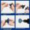 Die Grinder Sanding Discs 2 Inch Roll Lock 75 Pcs 8