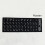 Autocollant clavier givré non marquant universel (1 pièce) 6