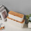 White Cable Management Box with Wood Lid 2PCS 8