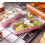 Mini Cake Pans with Lids and Spoons Gold Rectangular 8
