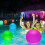 LED Globe Lamp Dimmable Rechargeable Outdoor Sphere Light 3