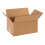 Caixa de papelão ondulado 12x8x6 polegadas, 25 unidades 2