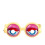 Winking Glasses Black 15 cm 1 piece 3