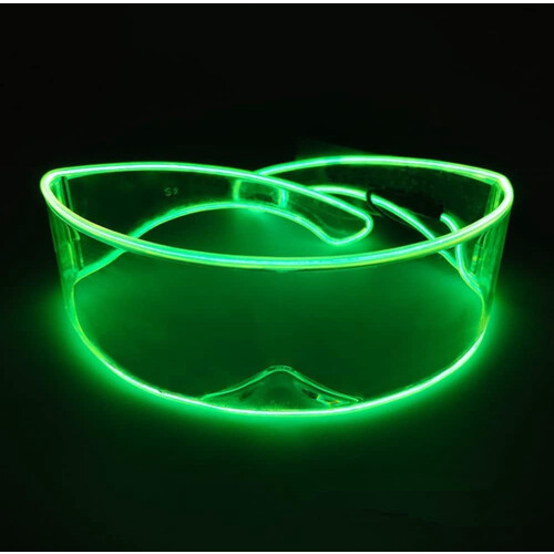 Φωτιζόμενα γυαλιά LED για πάρτι Rave Cosplay Halloween 2