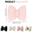 Coquette Bow Pillow White Lace Ruffle Decorative Cushion 3