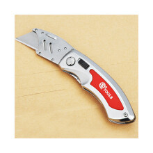 Utility Knife Folding Heavy Duty Carpet Cutter with 5 SK5 Blades