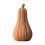 Ceramic pumpkin sculpture minimalist neutral home decor 2