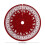 Jupe de sapin de Noël rouge, 76 cm de diamètre 3