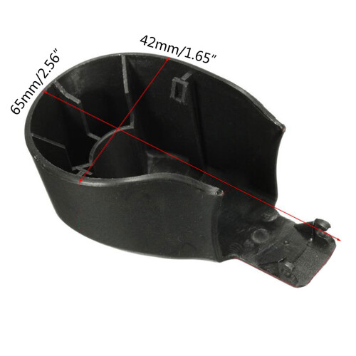 Rear Windshield Wiper Arm Nut Cover Plastic 1pc 2