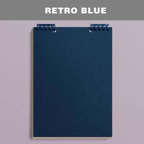 A5 Notebook Blue 60 Pages 5.5 x 8.22 Inches Thick Paper 2