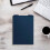 A5 Blank Journal Notebook 60 Pages Blue 5