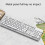 FEAMOS Vintage Mechanical Gaming Keyboard Rainbow Backlit 4