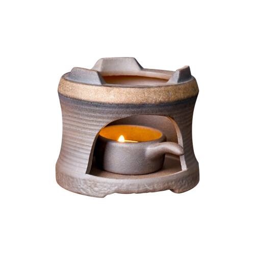 Ceramic Tea Warmer Candle-Heated Aroma Enhancer for Glass 1
