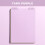 A5 Purple Journal Notebook 60 Pages Blank 3